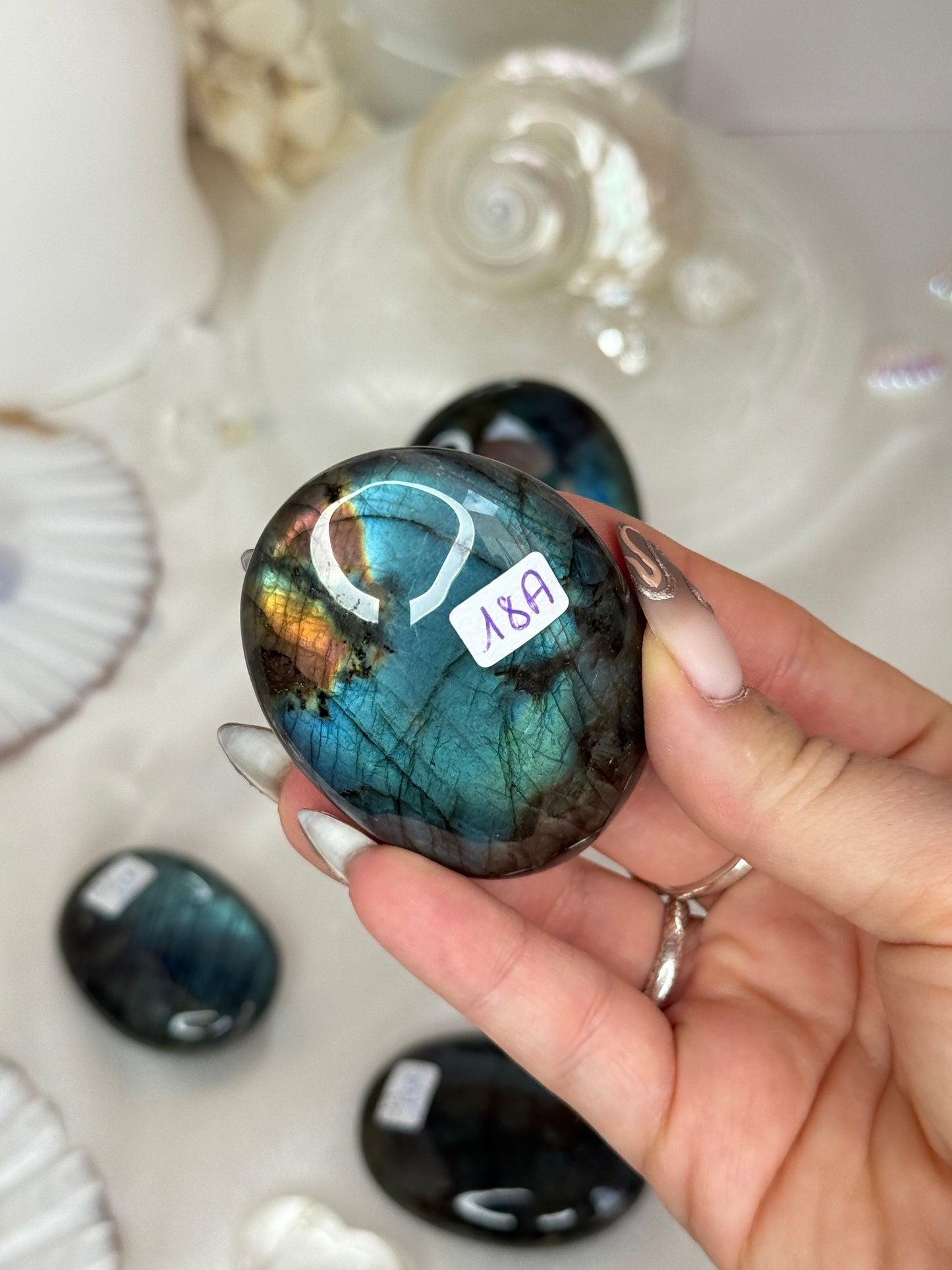 Galets labradorites - belle qualité