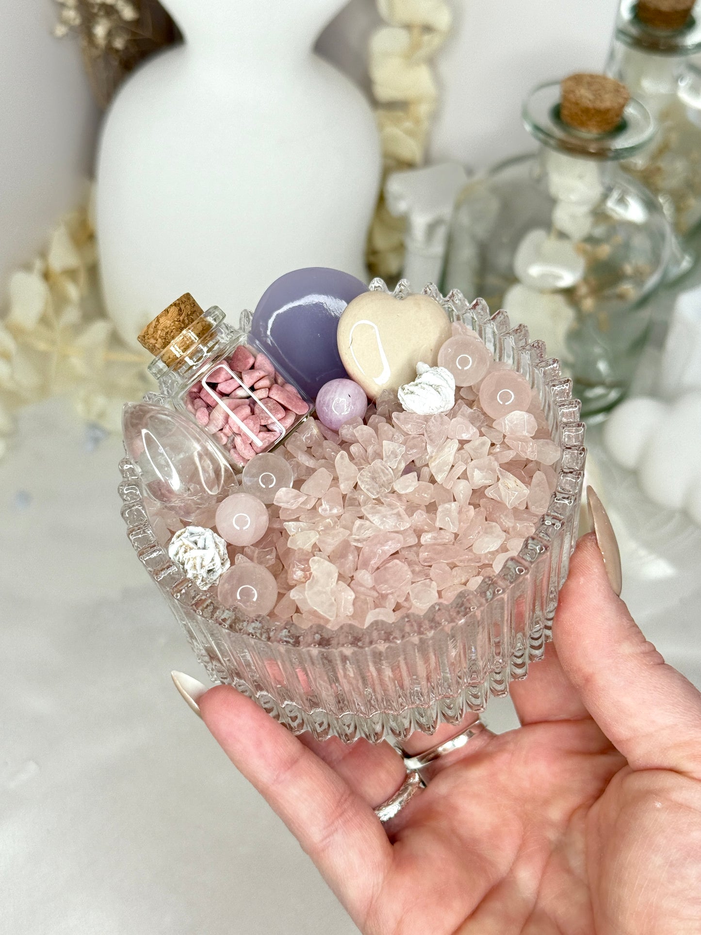 Coupelle en verre « Amour Minéral »