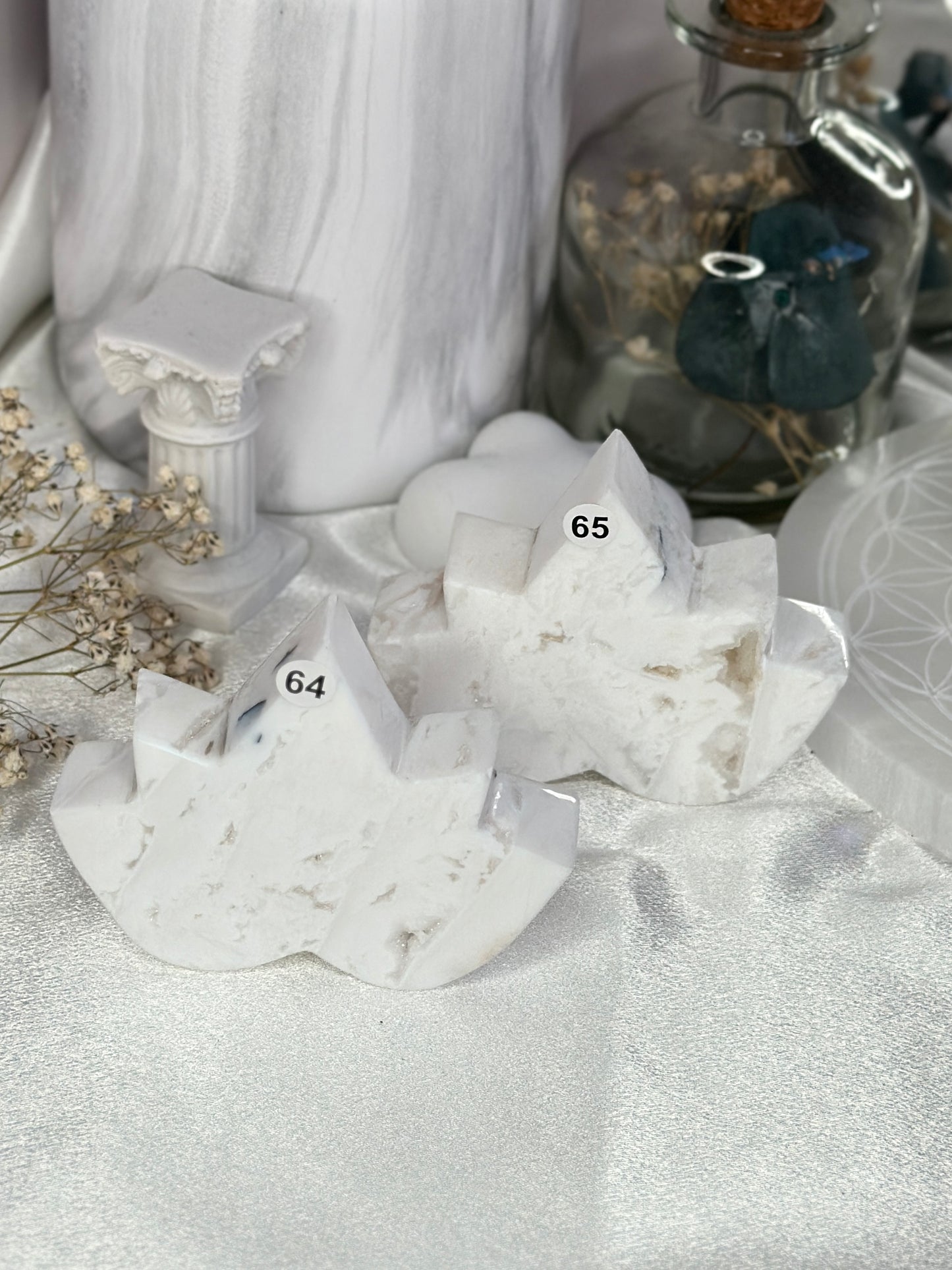 Lotus - Agate blanche