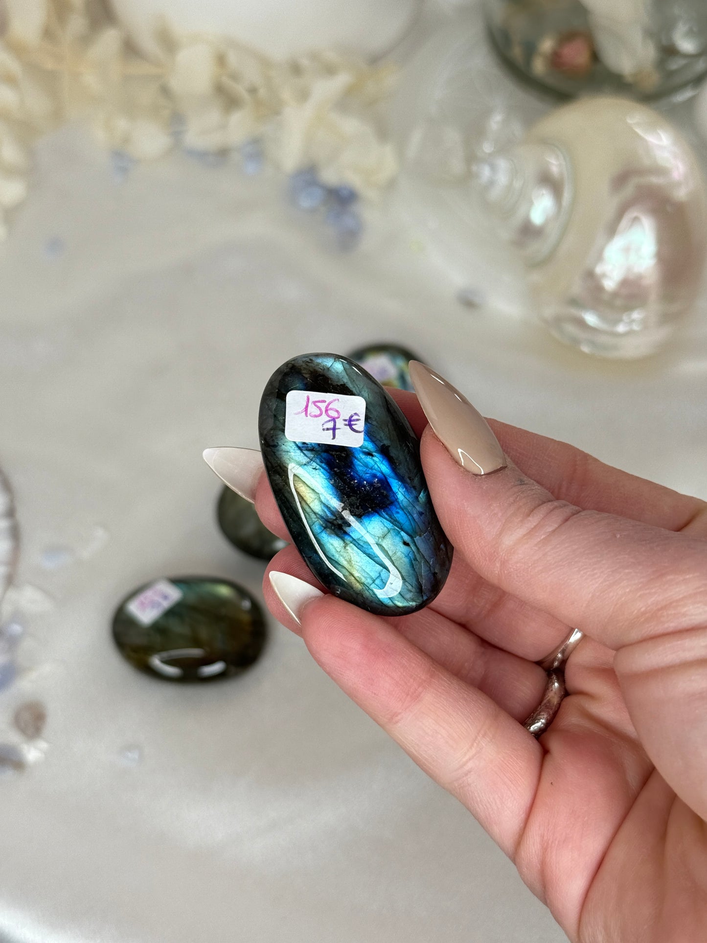Galets labradorites - qualité EXTRA
