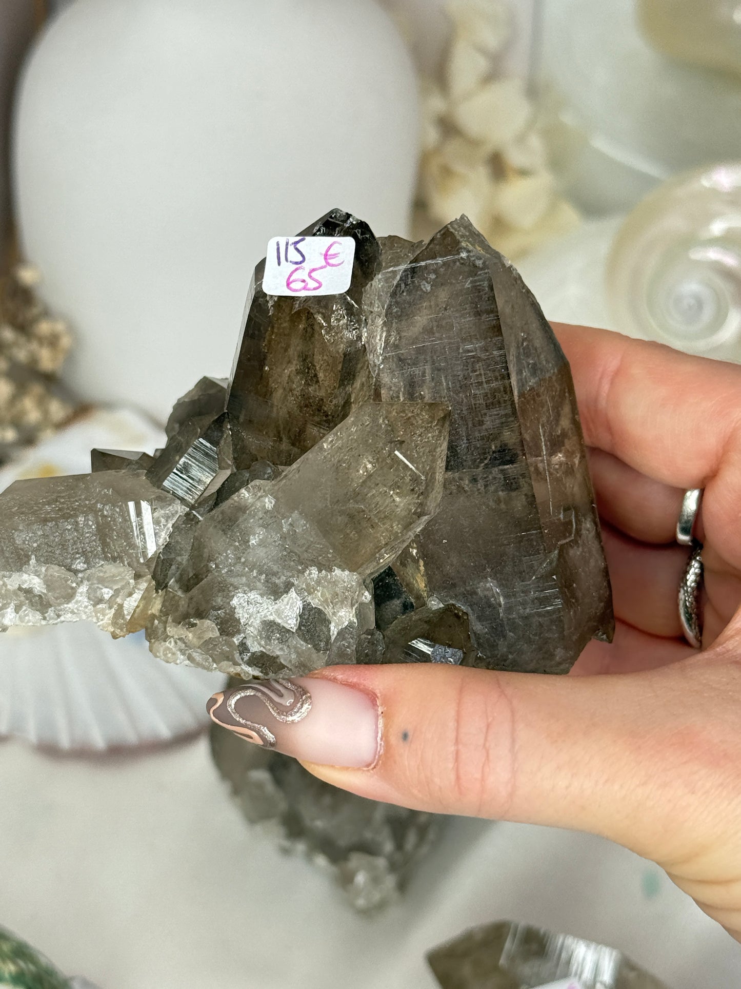 Quartz fumé - MONT BLANC - France