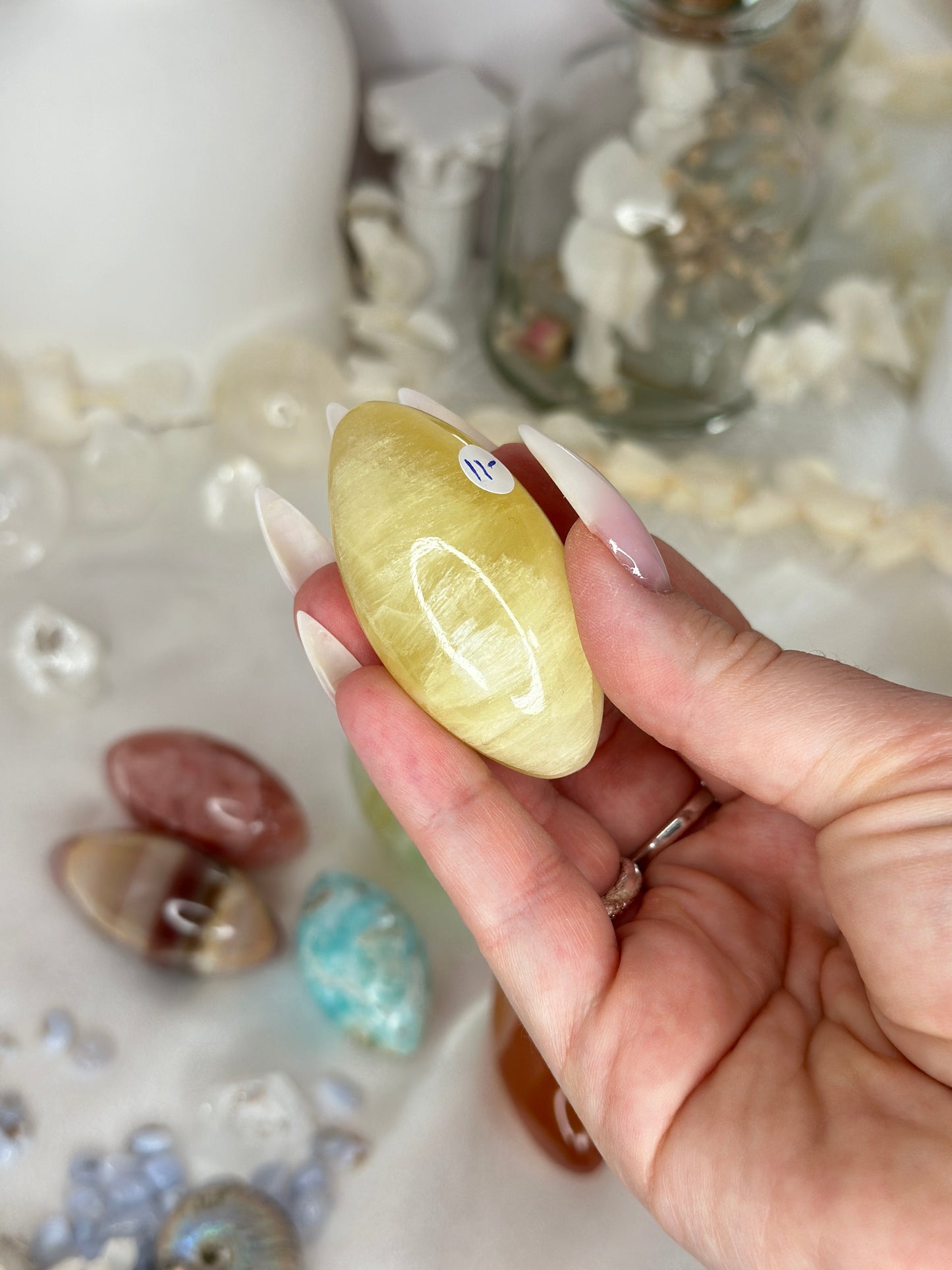 Shivas Lingams - LOT de 6 shivas