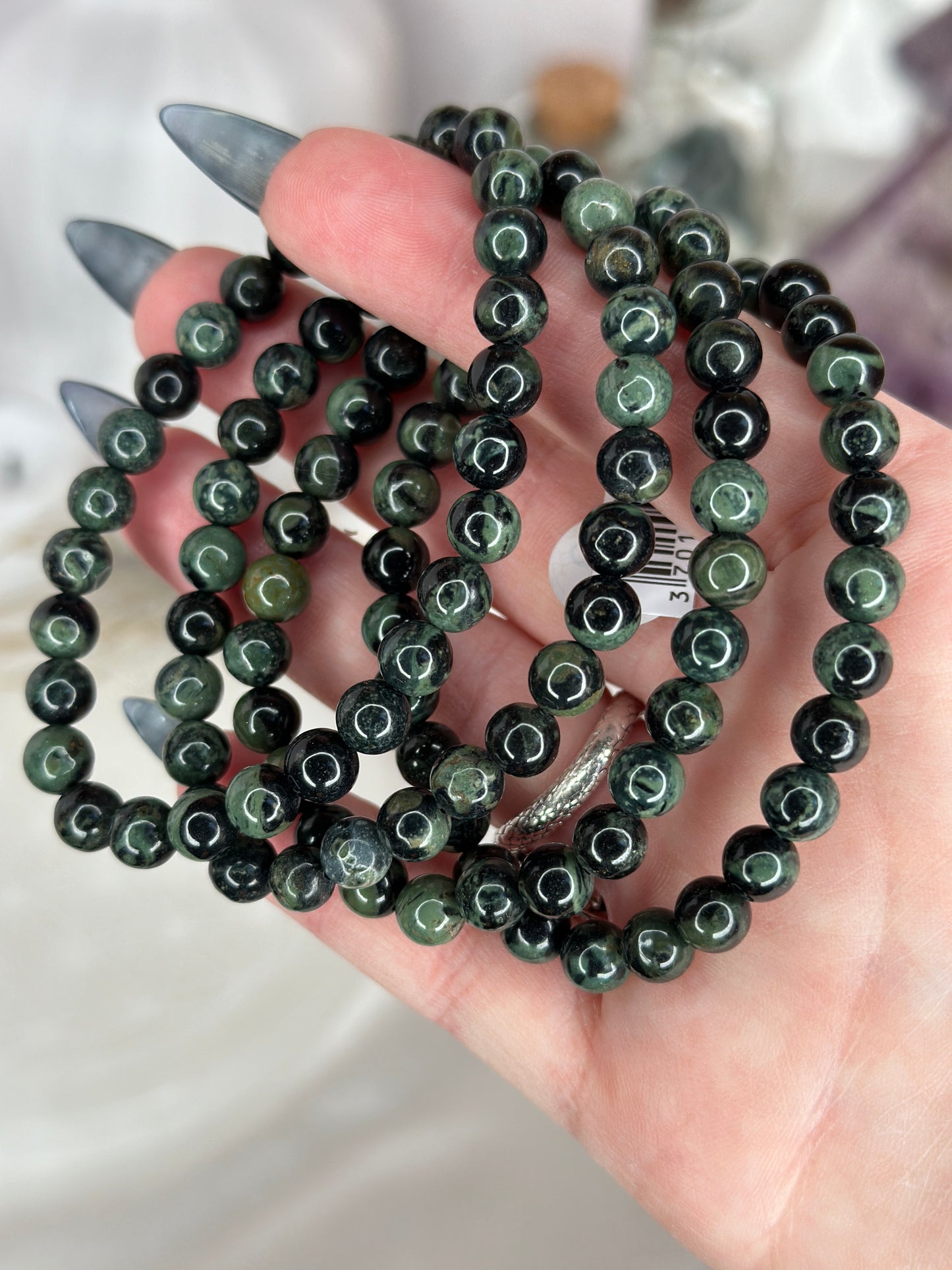 Bracelets 6mm - Jaspe Kambaba