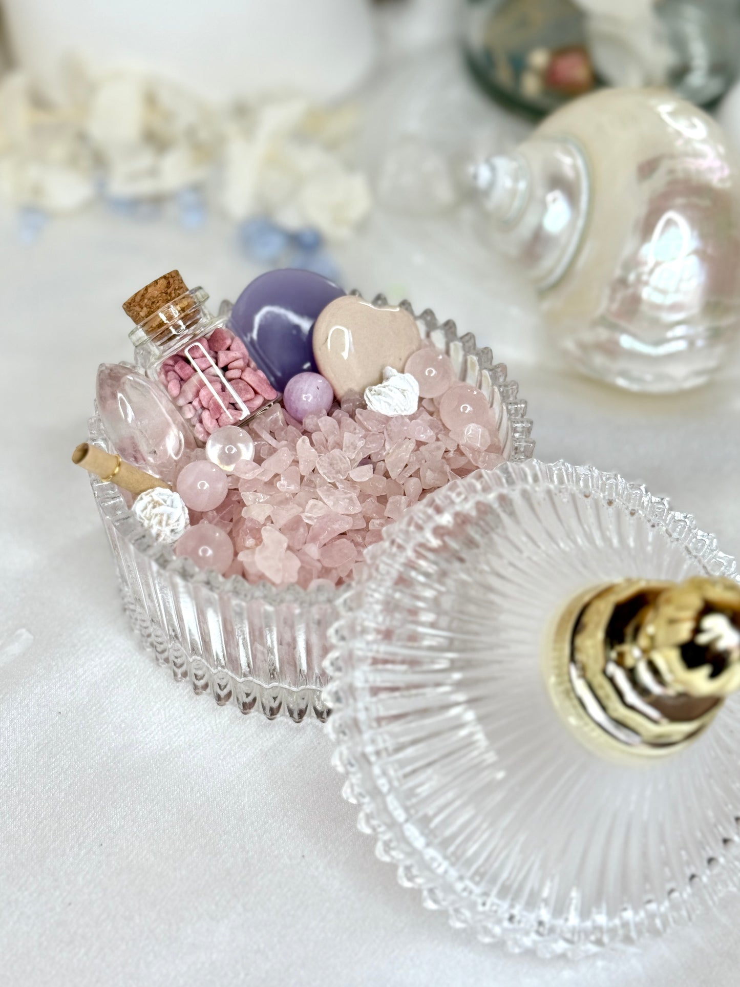 Coupelle en verre « Amour Minéral »