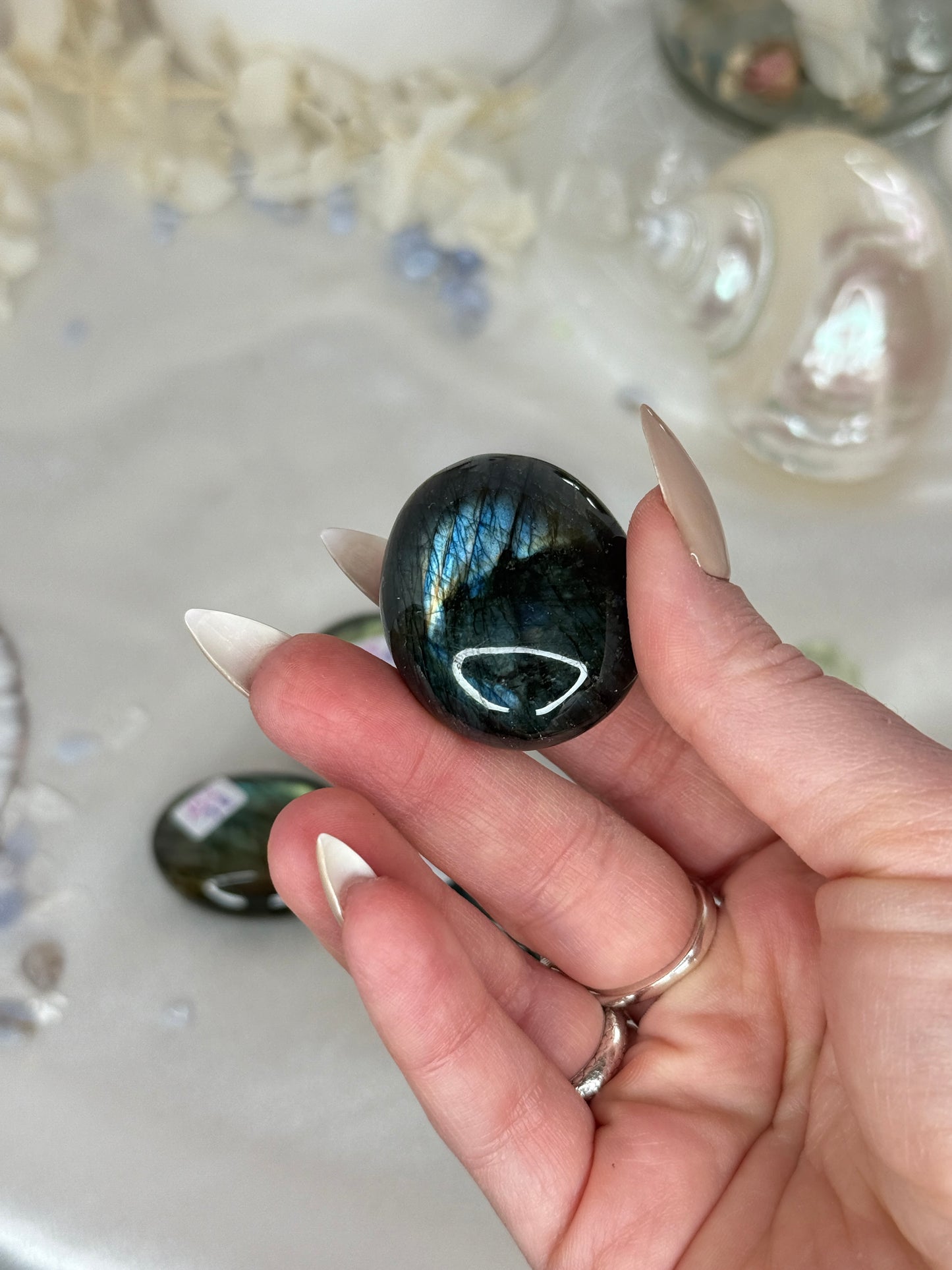 Galets labradorites - qualité EXTRA