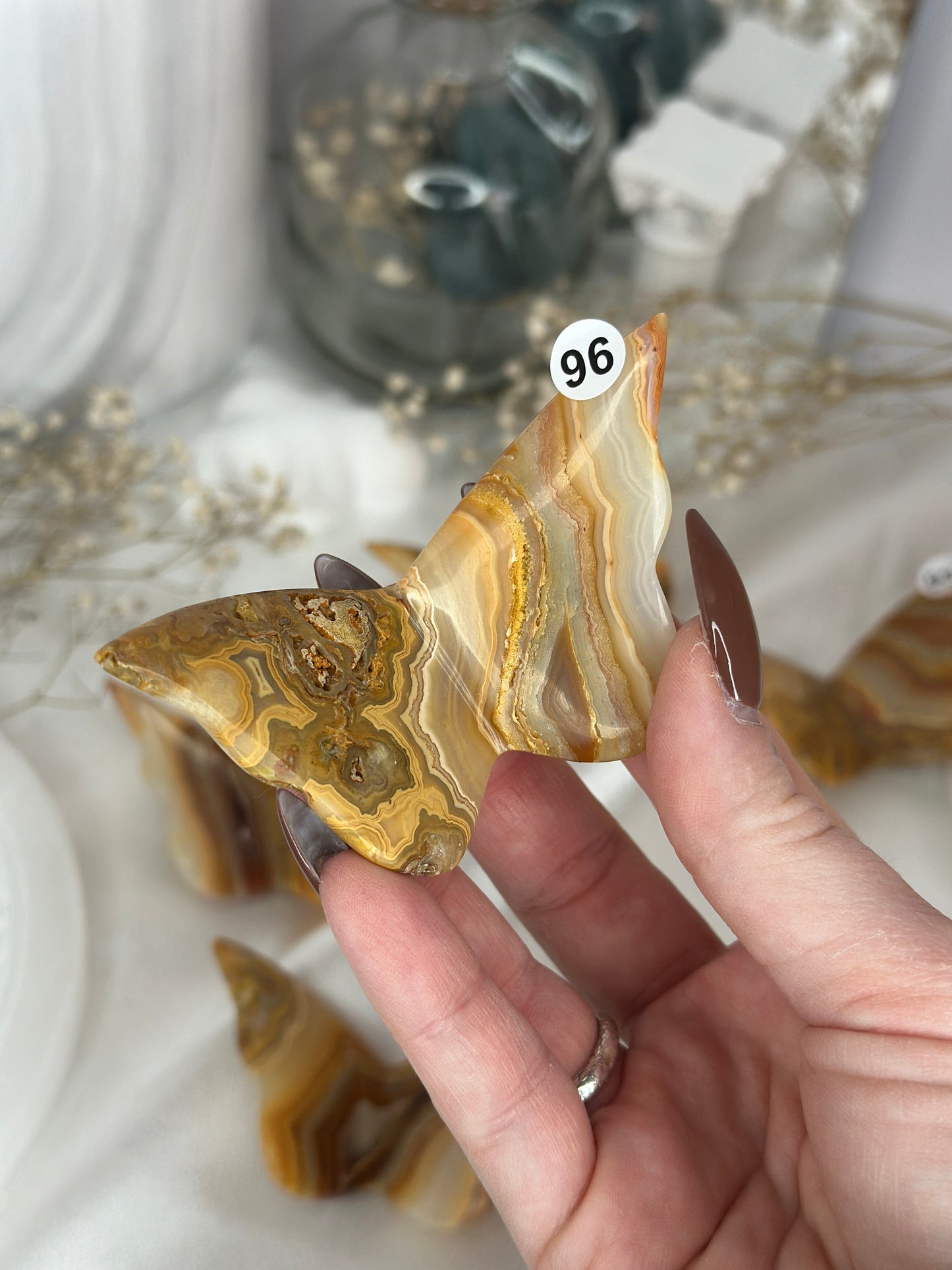Papillons 3D - crazy lace jaune