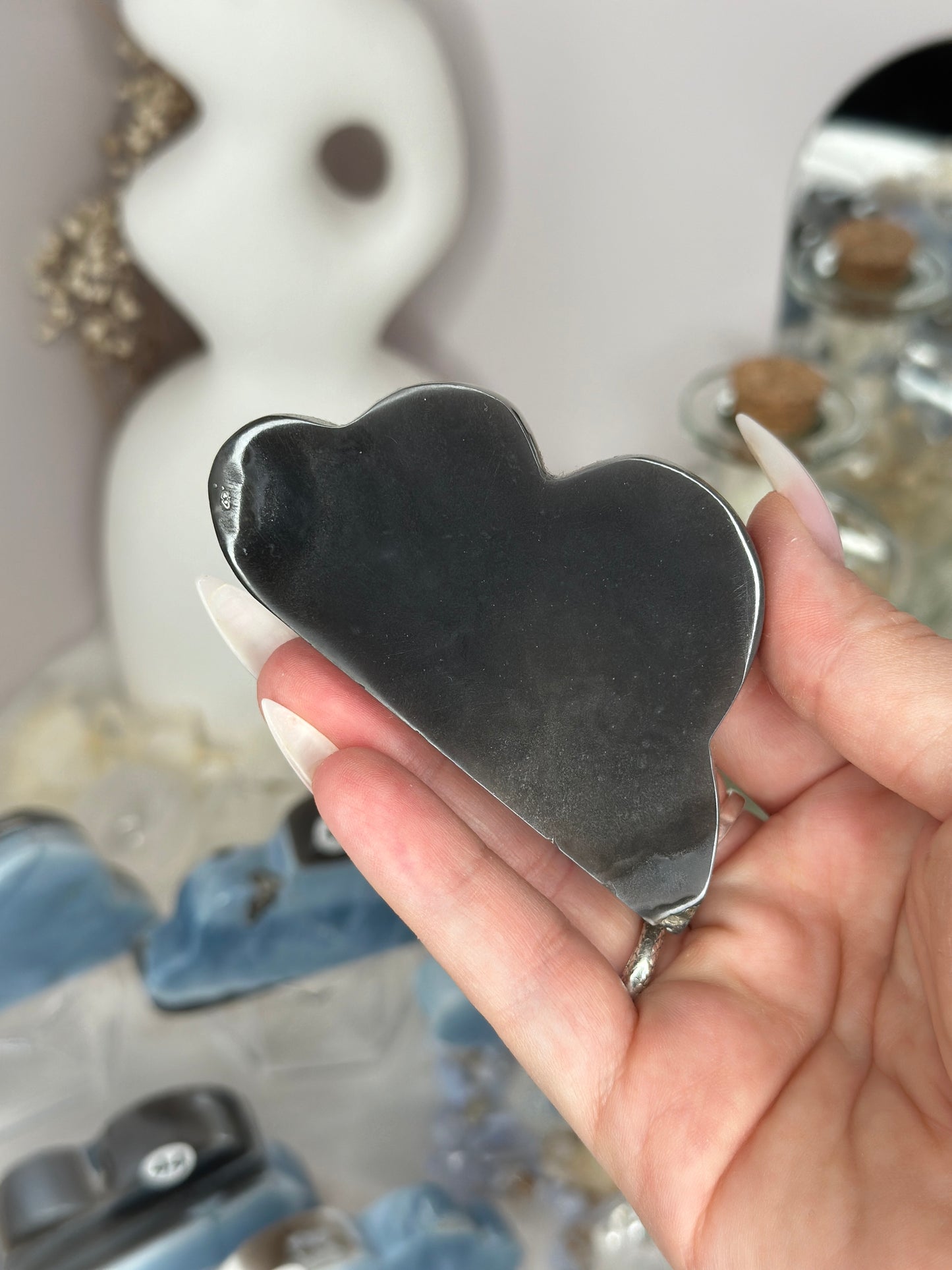 Nuages - Opale bleue RARE