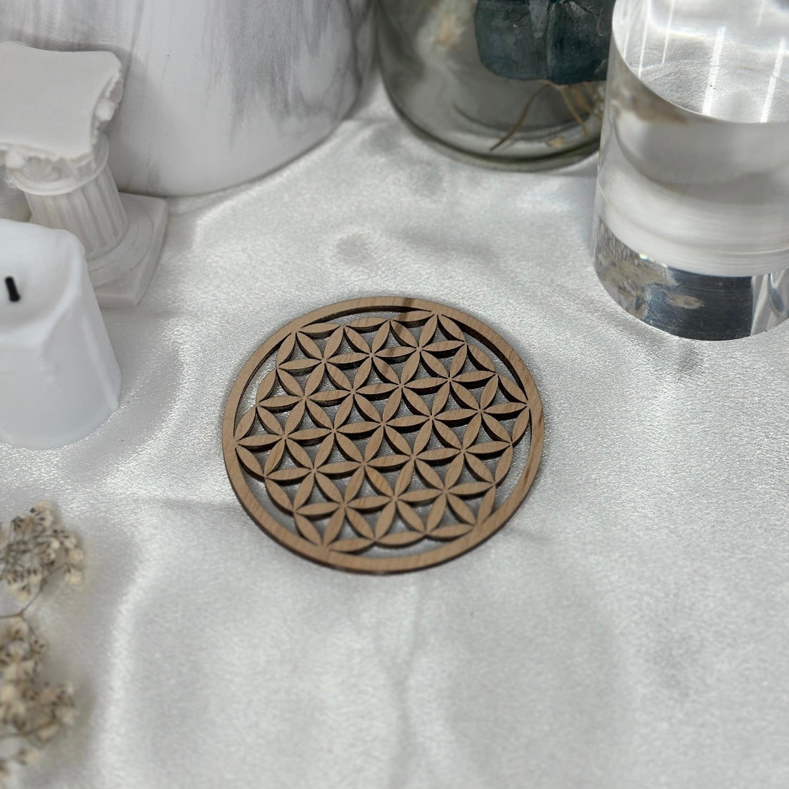 Fleur de vie - 8cm / bois