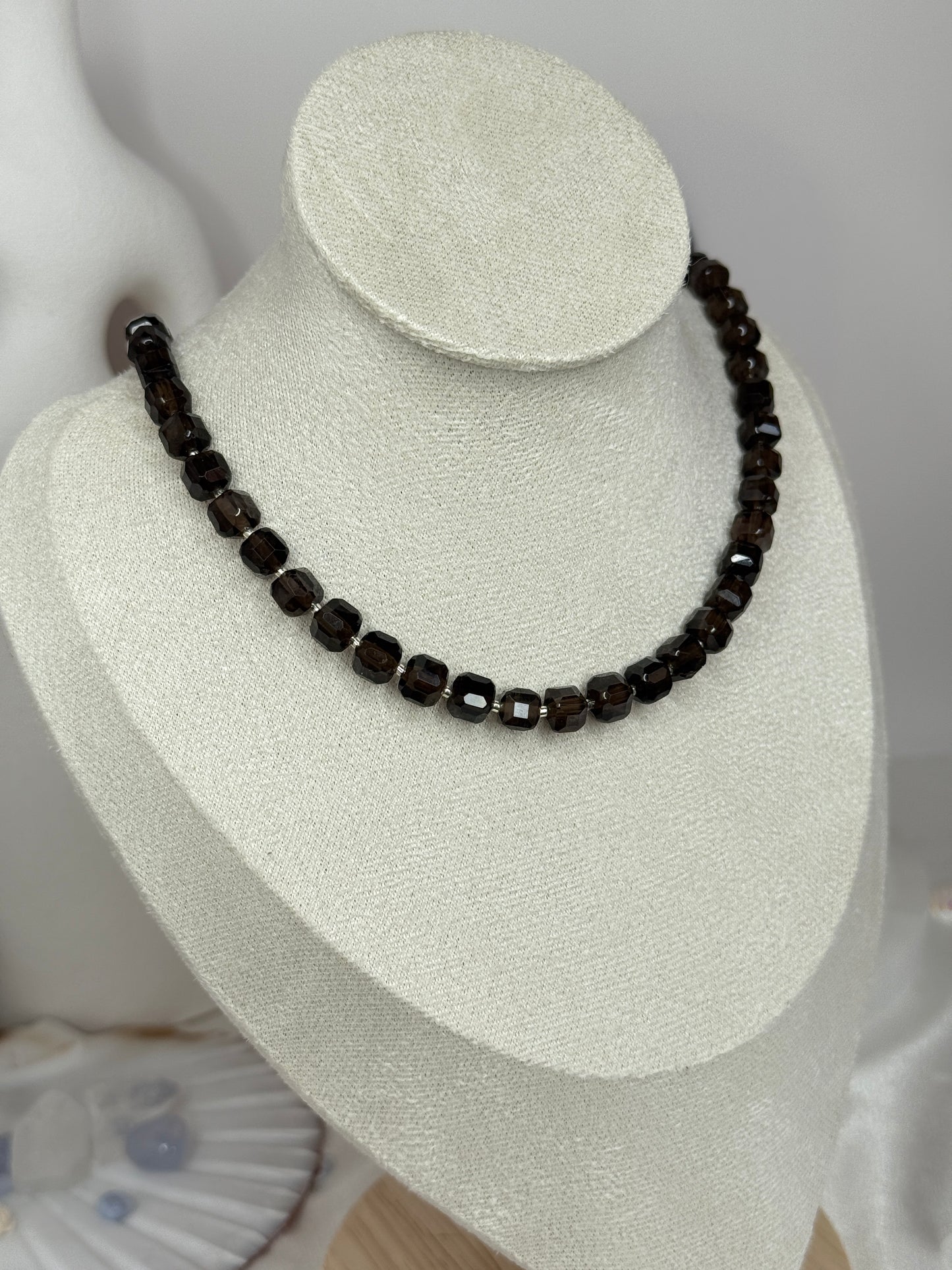Collier Kristal Ame©️ - Quartz fumé