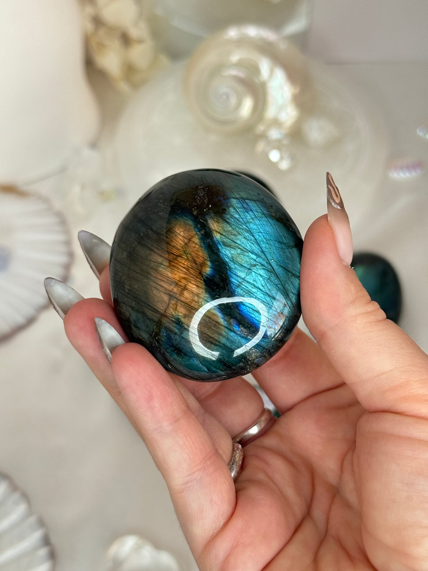 Galets labradorites - belle qualité