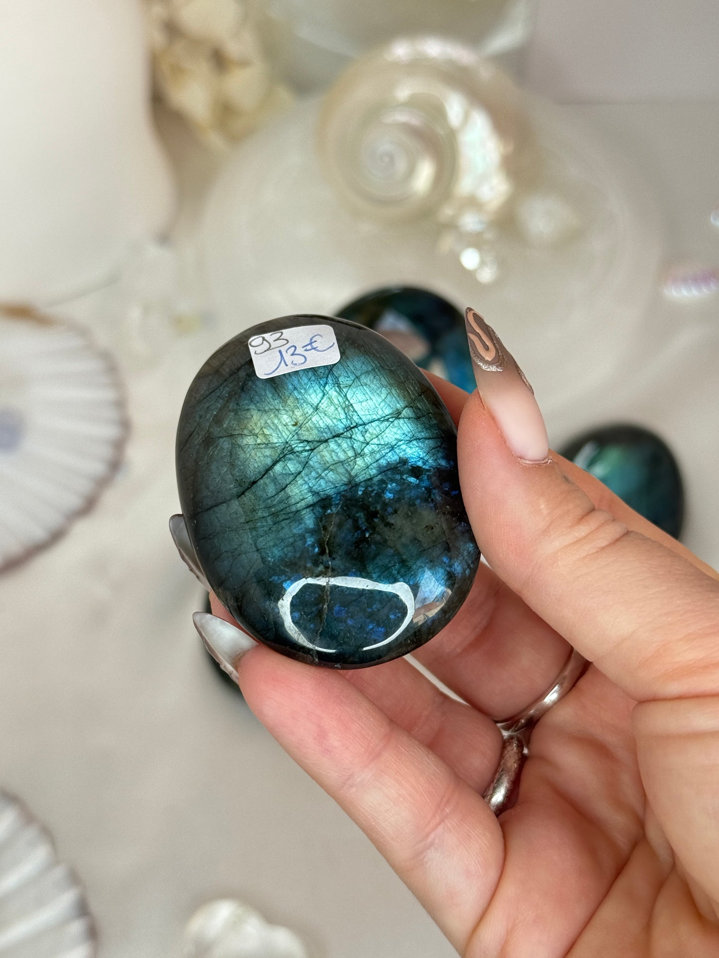 Galets labradorites - belle qualité