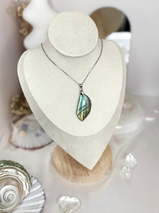 Pendentif labradorite