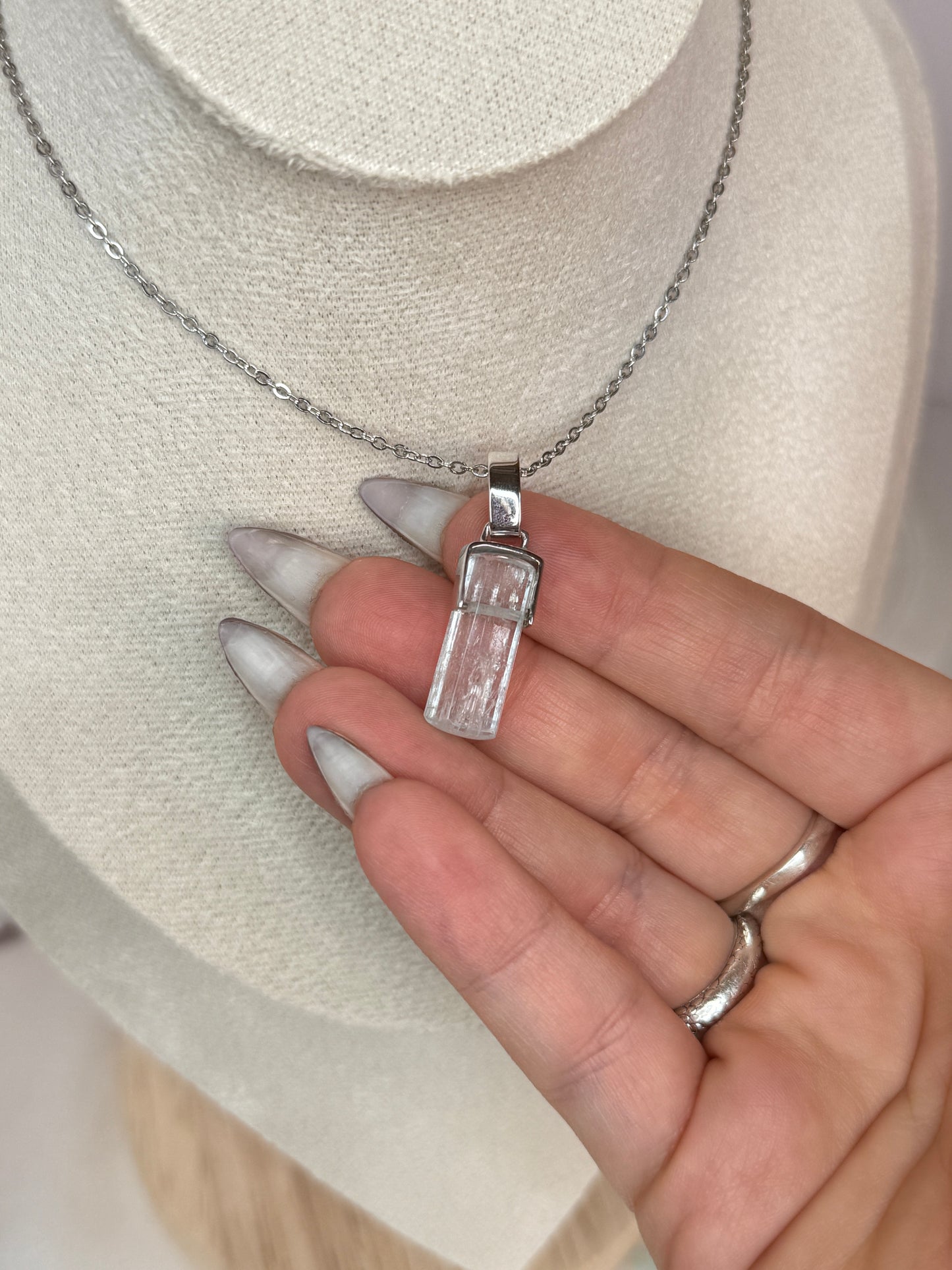 Pendentif Aigue Marine - argent 925