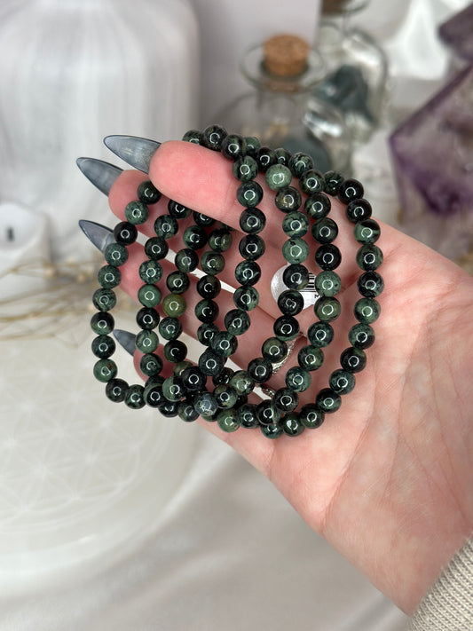 Bracelets 6mm - Jaspe Kambaba