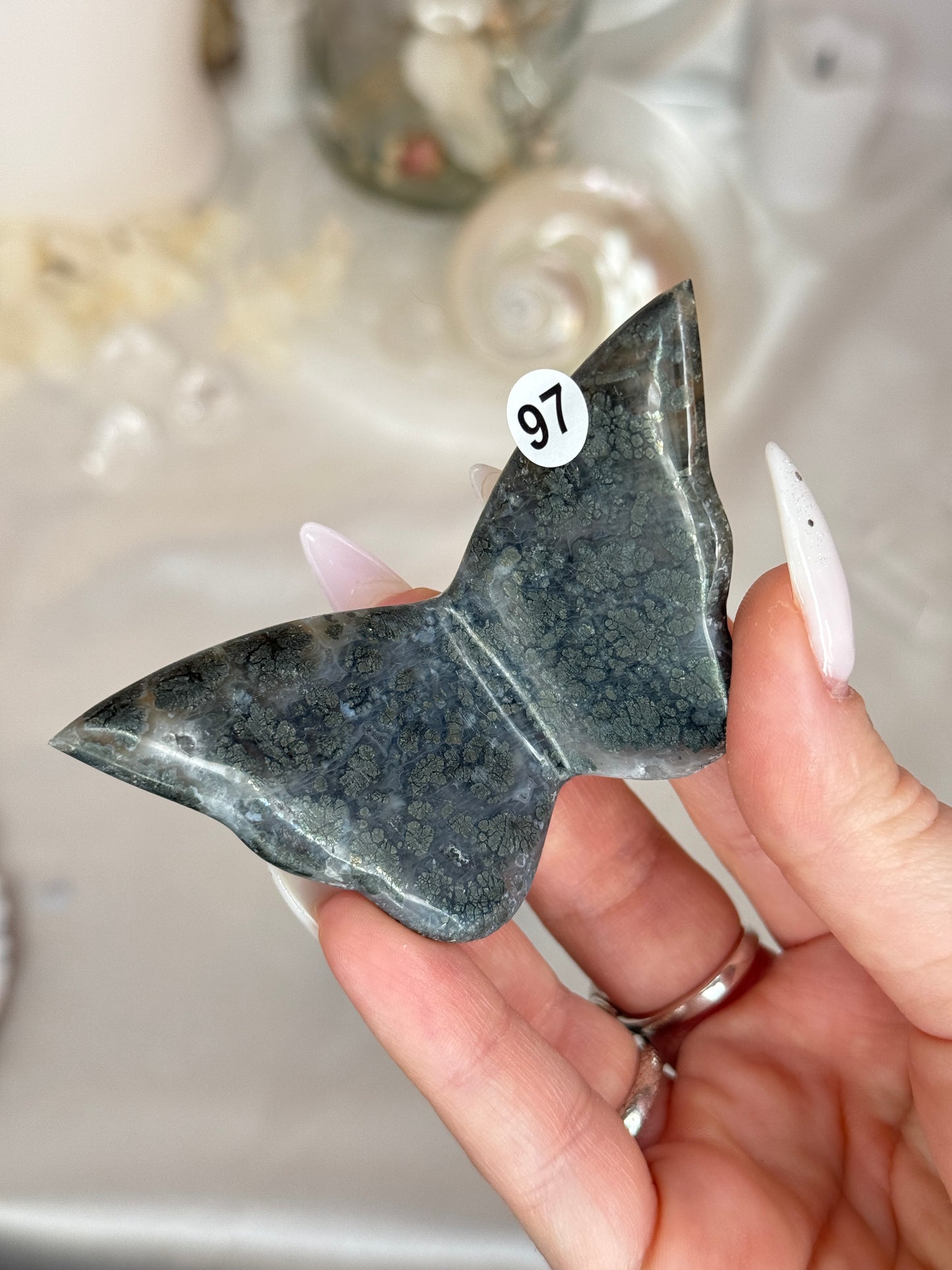 Papillons 3D - Marcassite