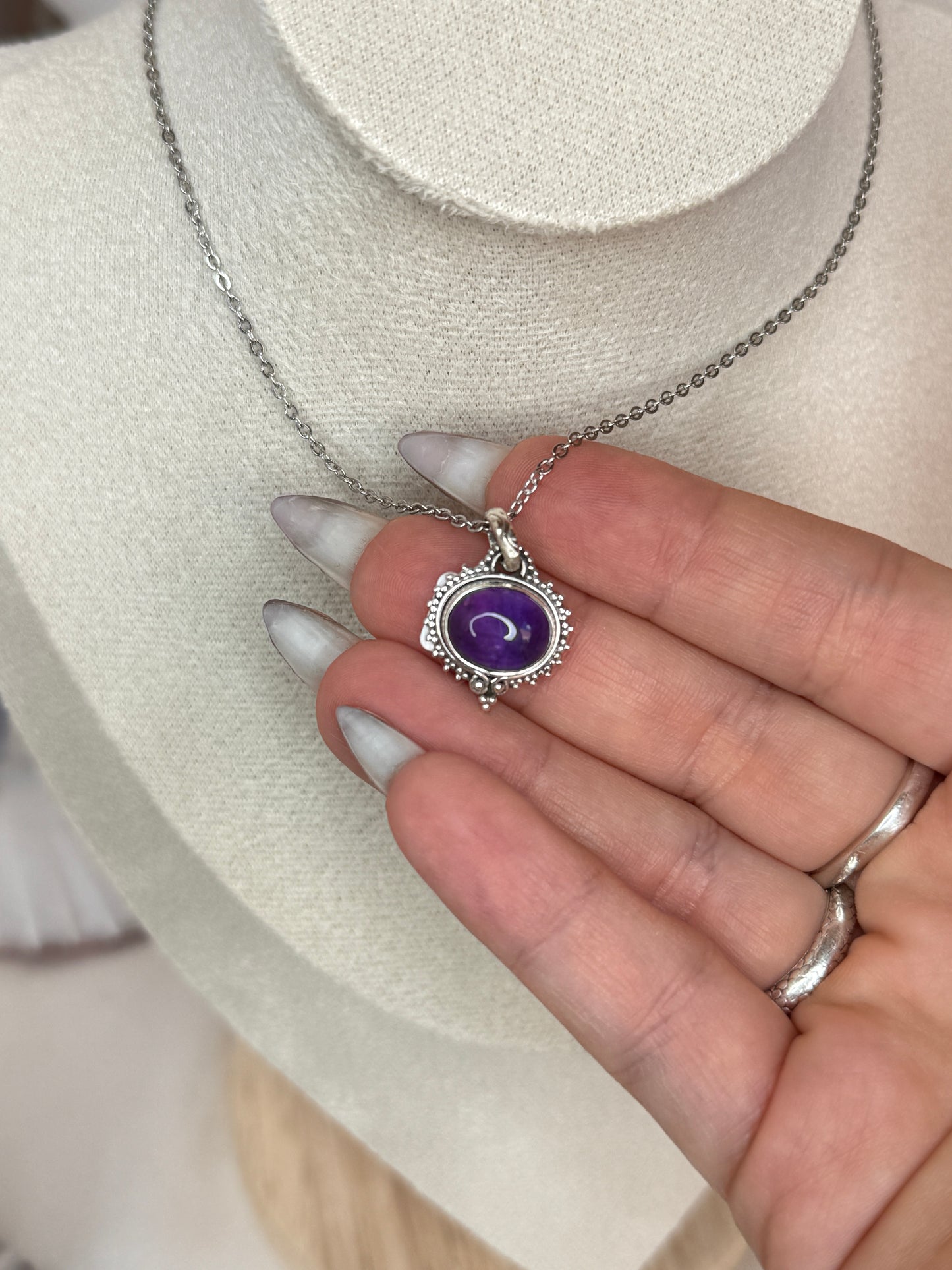 Pendentif - Améthyste Argent 925