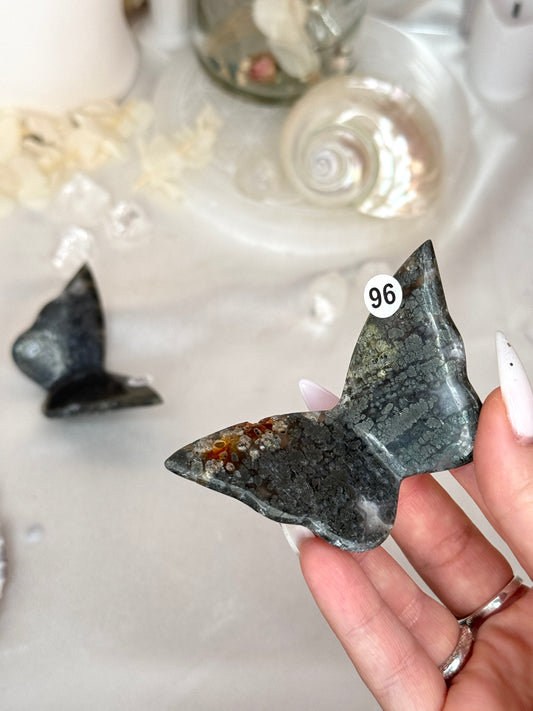 Papillons 3D - Marcassite