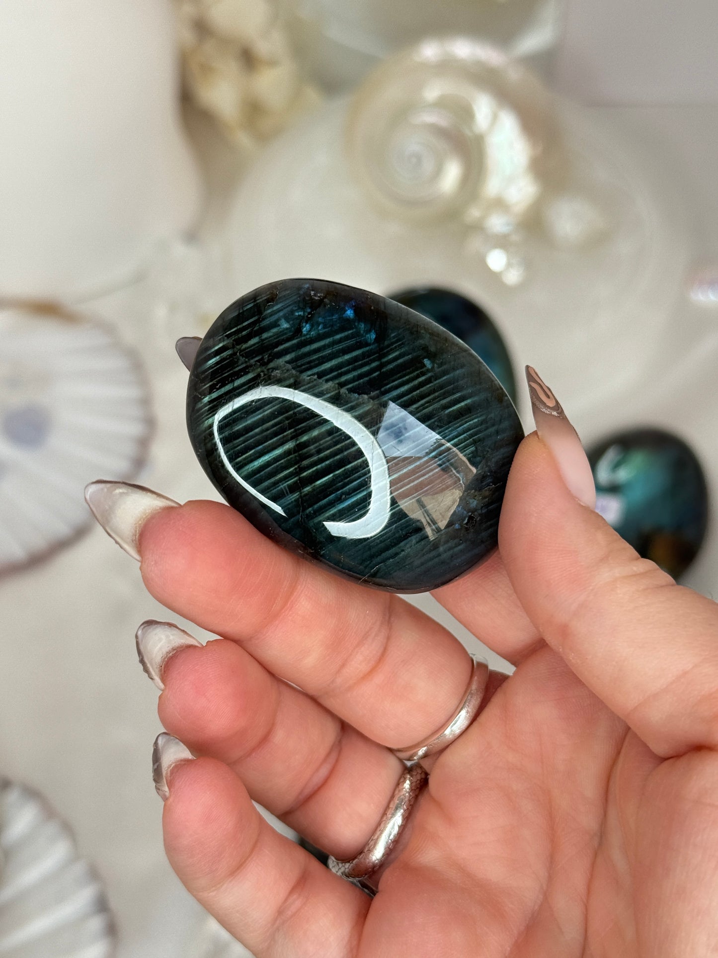 Galets labradorites - belle qualité