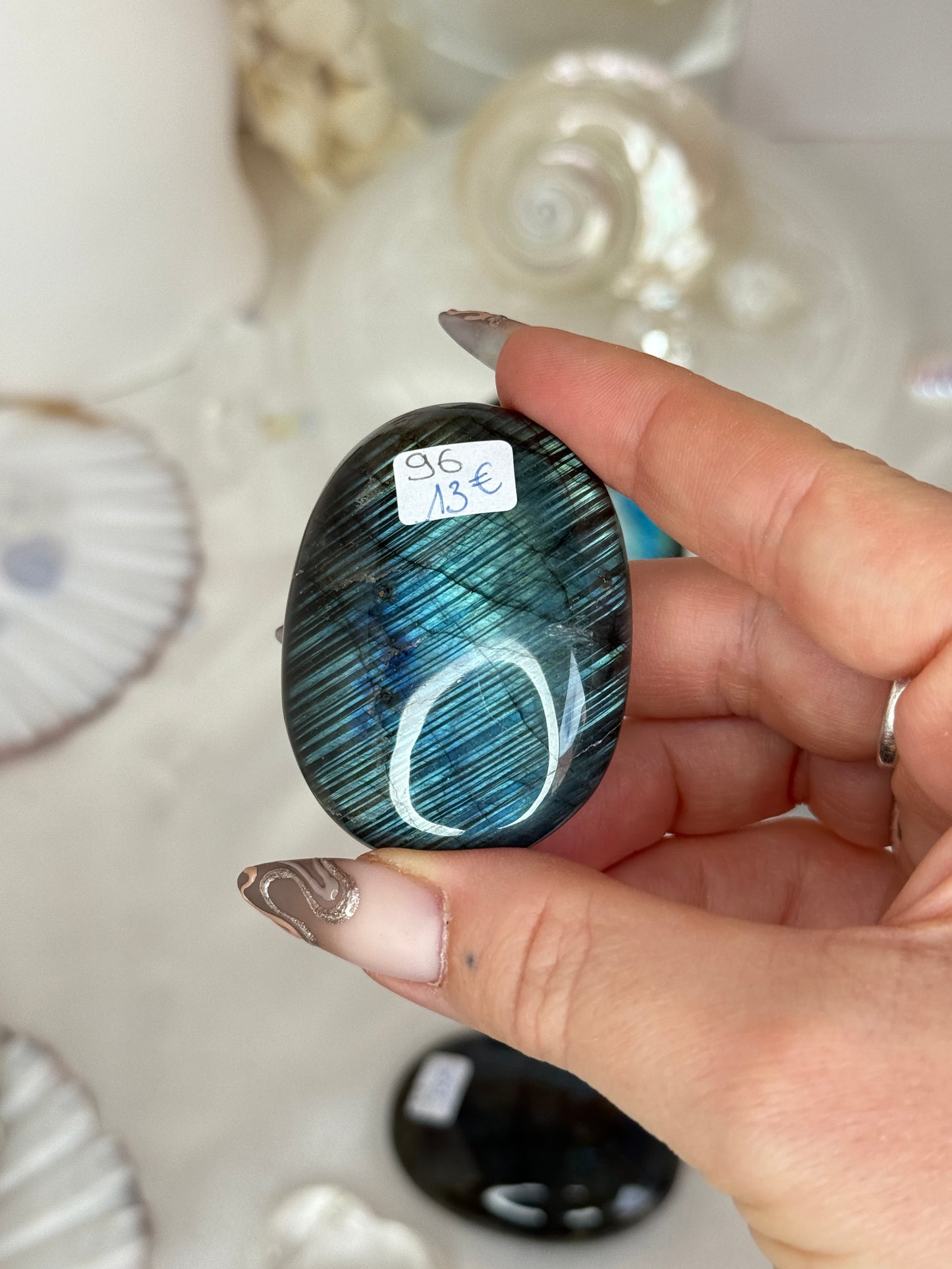 Galets labradorites - belle qualité