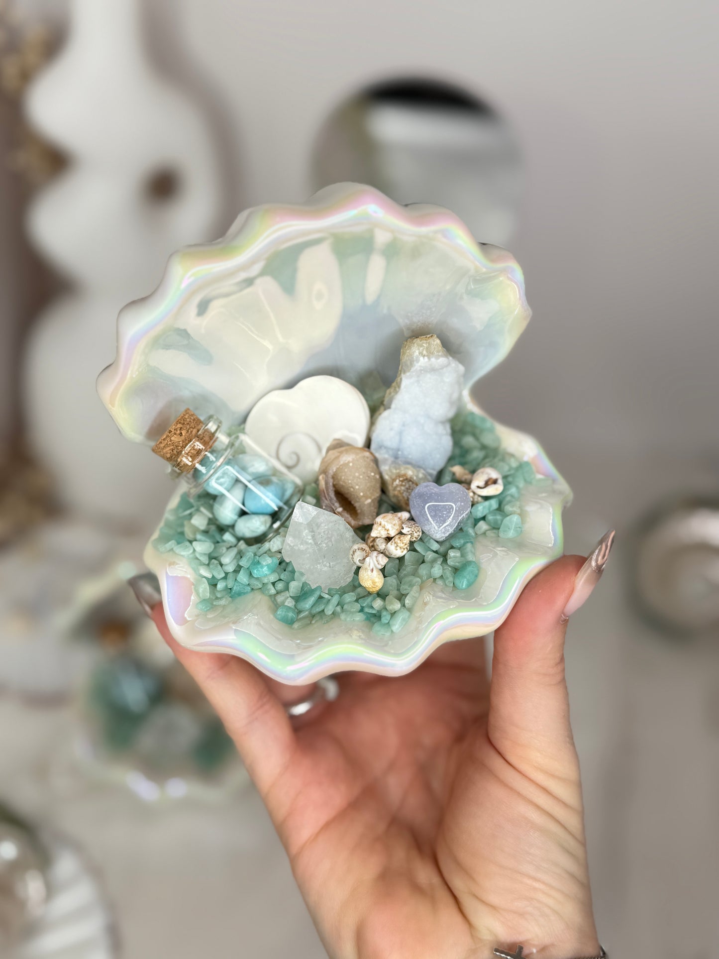 Coupelles coquillages