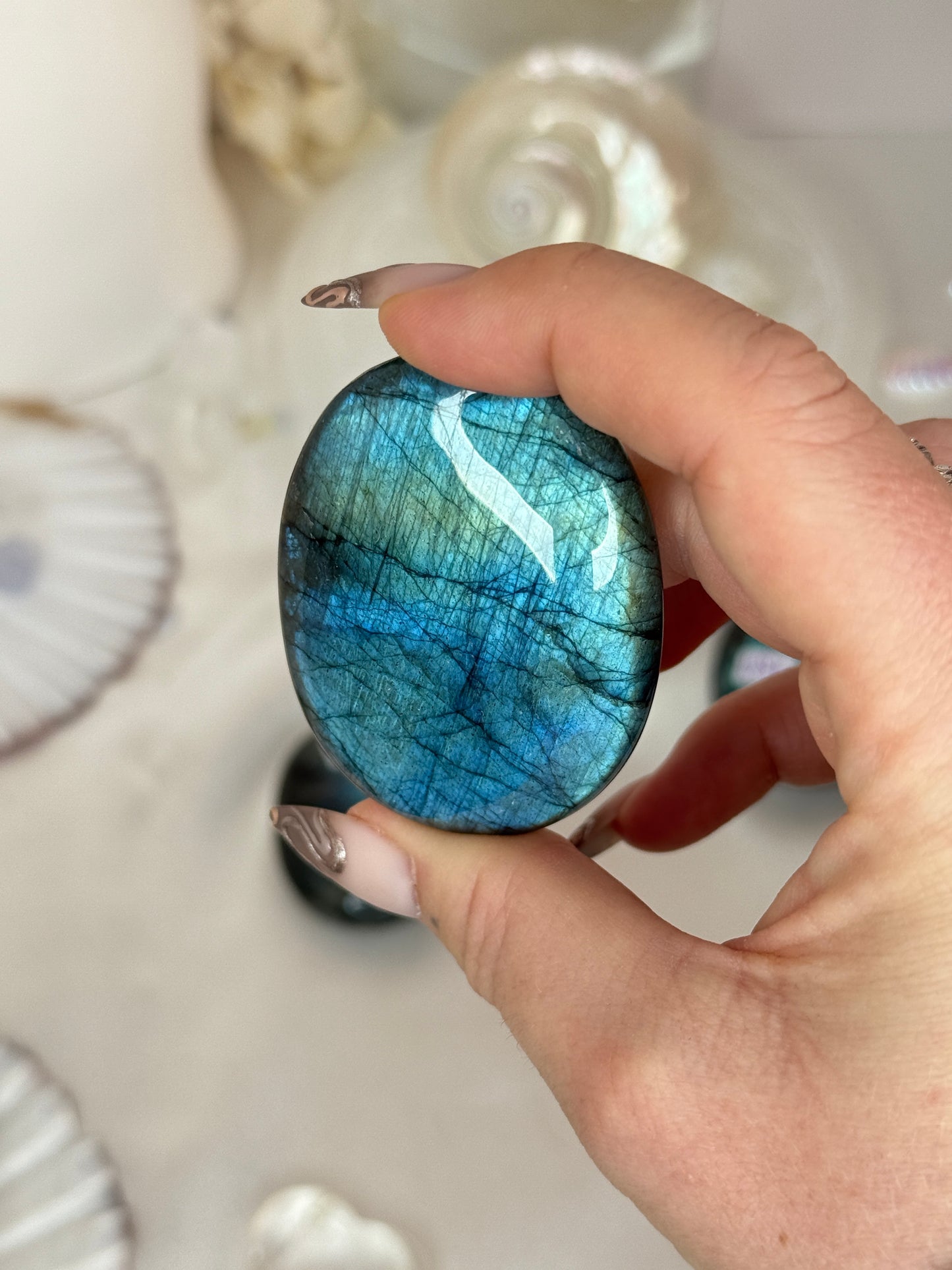Galets labradorites - belle qualité