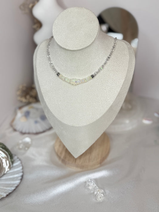 Collier Kristal Ame©️ - Opales