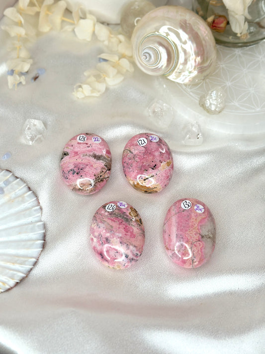 Galets Rhodonite du Pérou