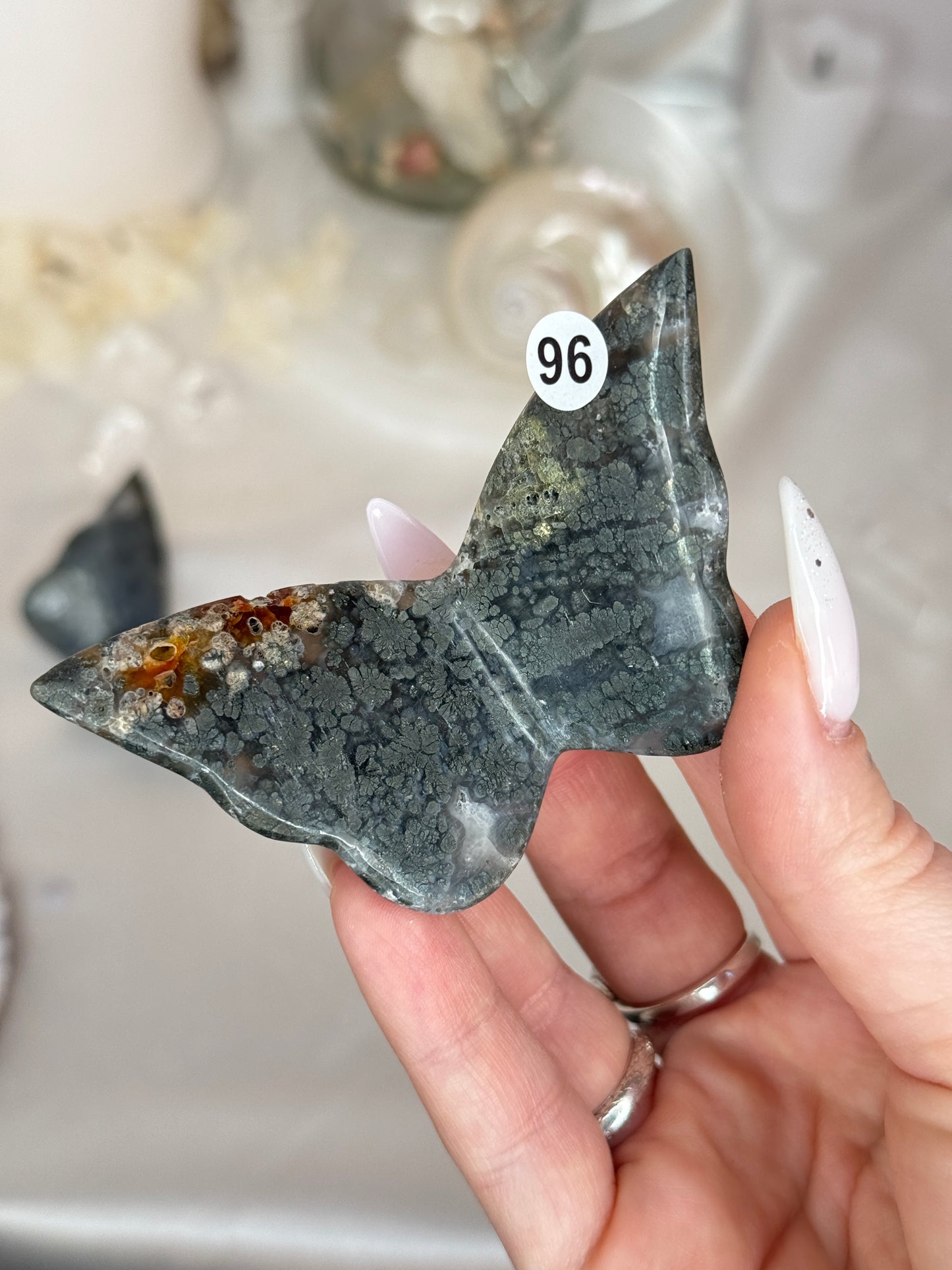 Papillons 3D - Marcassite