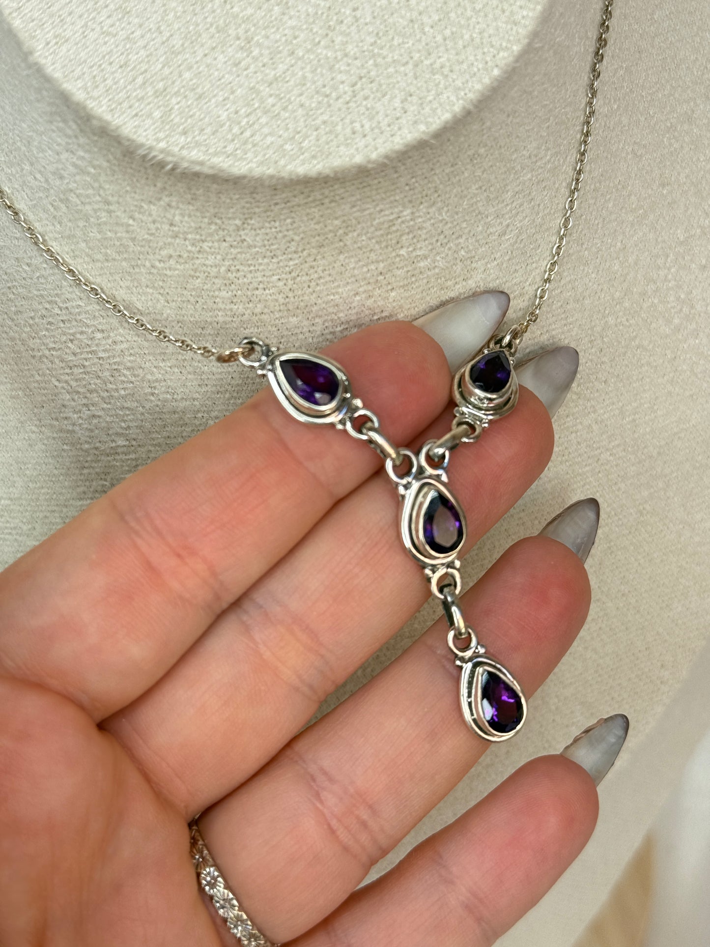 Collier en Argent 925 - améthyste