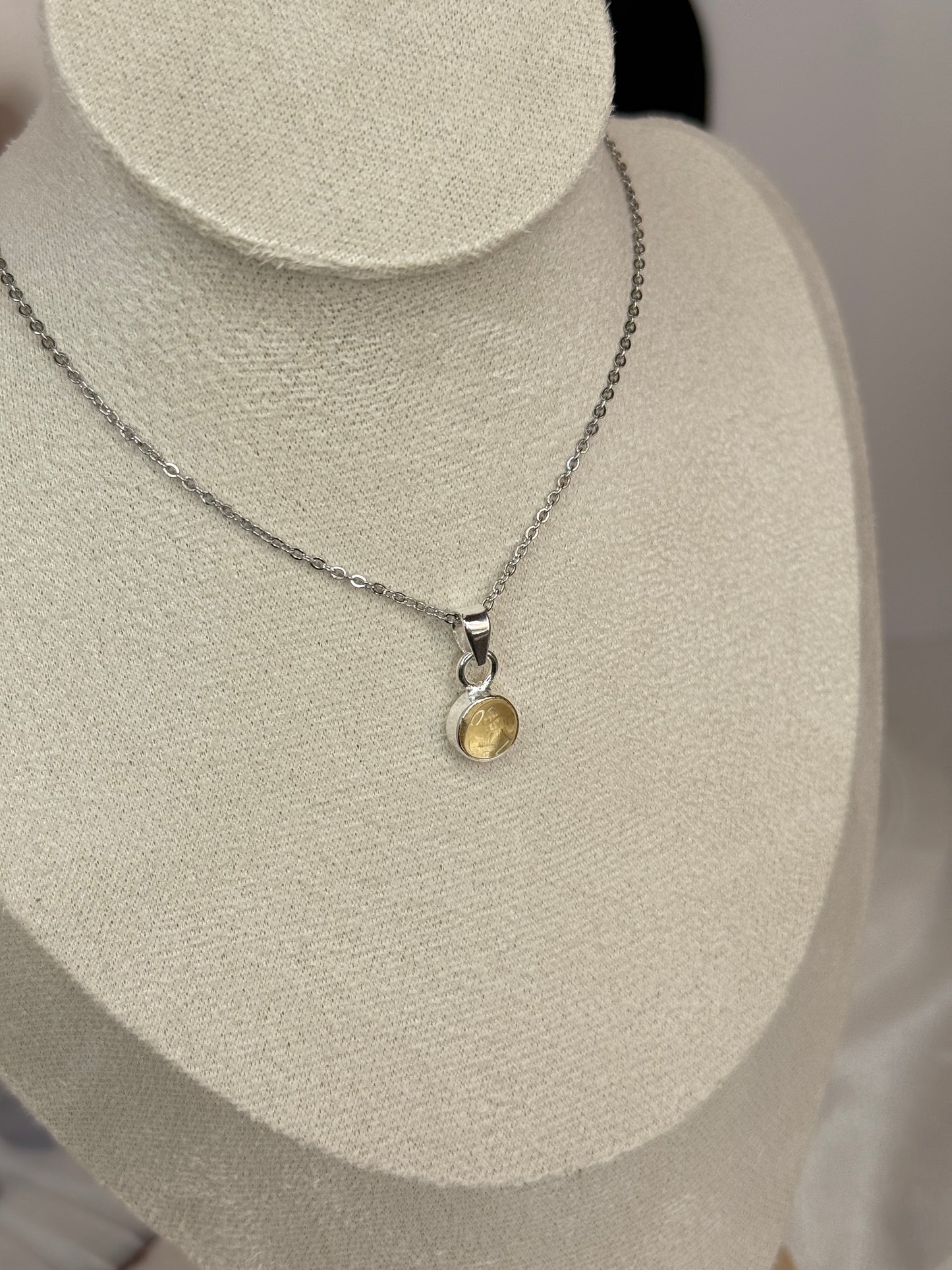 Pendentif en Citrine NATURELLE