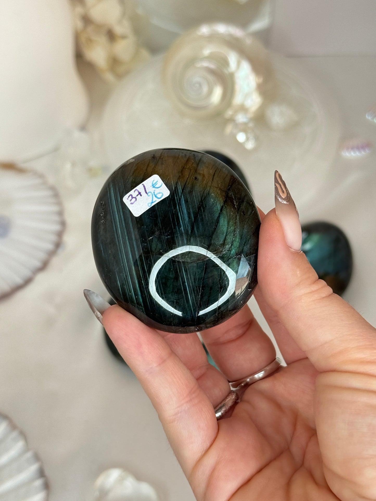 Galets labradorites - belle qualité