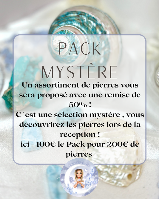 Pack mystère - 100€ pour 200€ de pierres